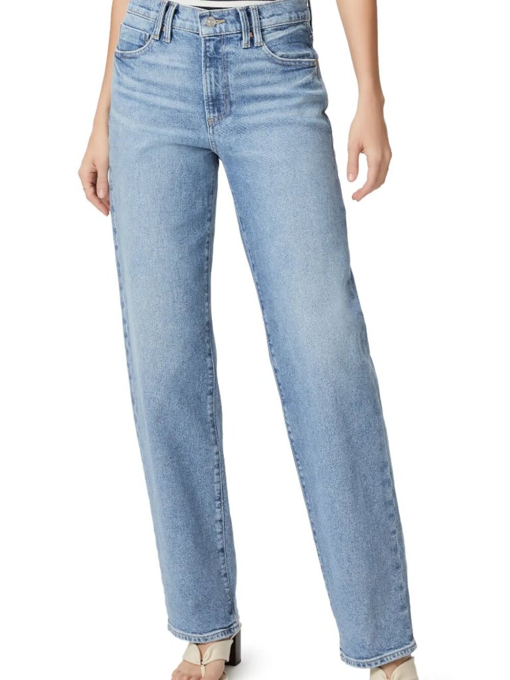 PAIGE Serena Relaxed Boyfriend Jeans in Leela Distressed